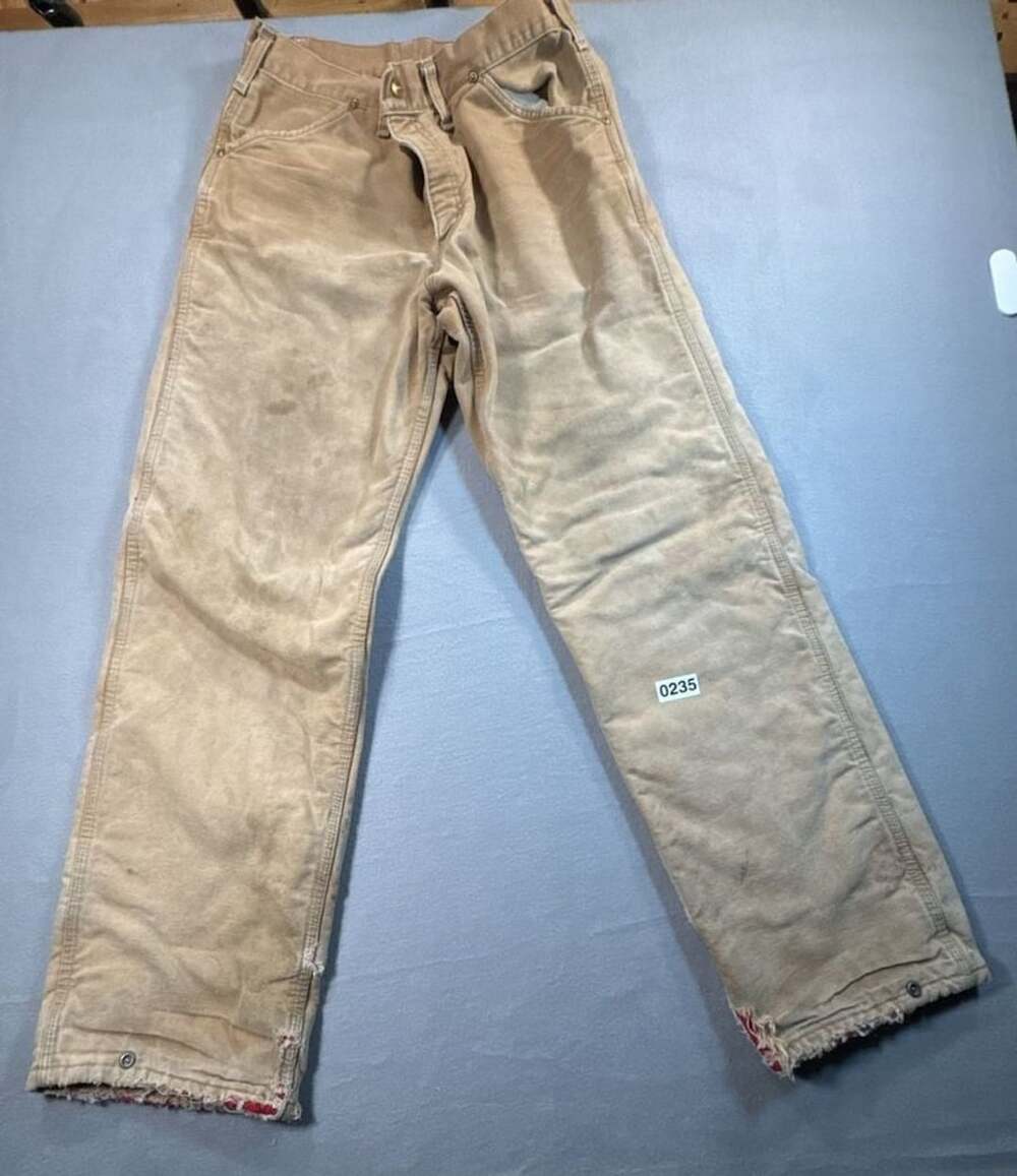 1989-90’s Vintage Carhartt Blanket-Lined Firm Duck Carpenter Pants
